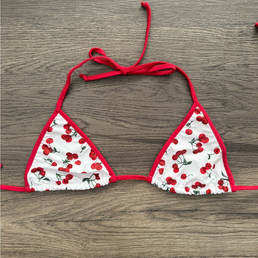 Motel Rocks Cherry Pattern Bikini - image 2